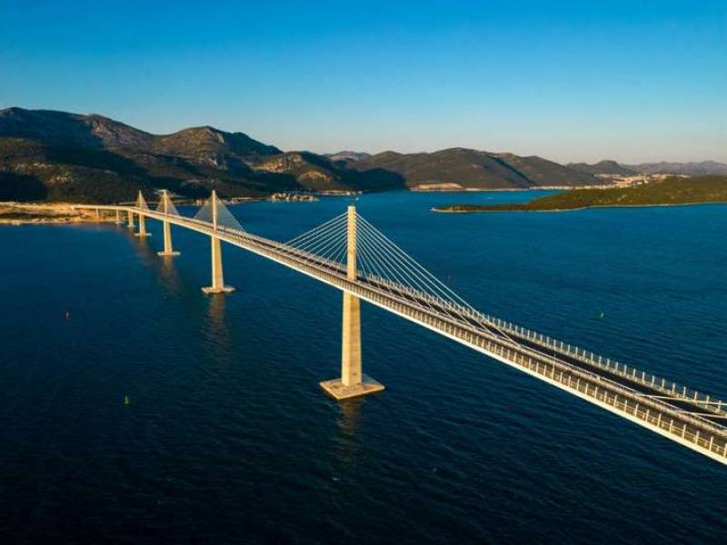 Most Pelješac - otwarcie najważniejszej inwestycji drogowej w Chorwacji